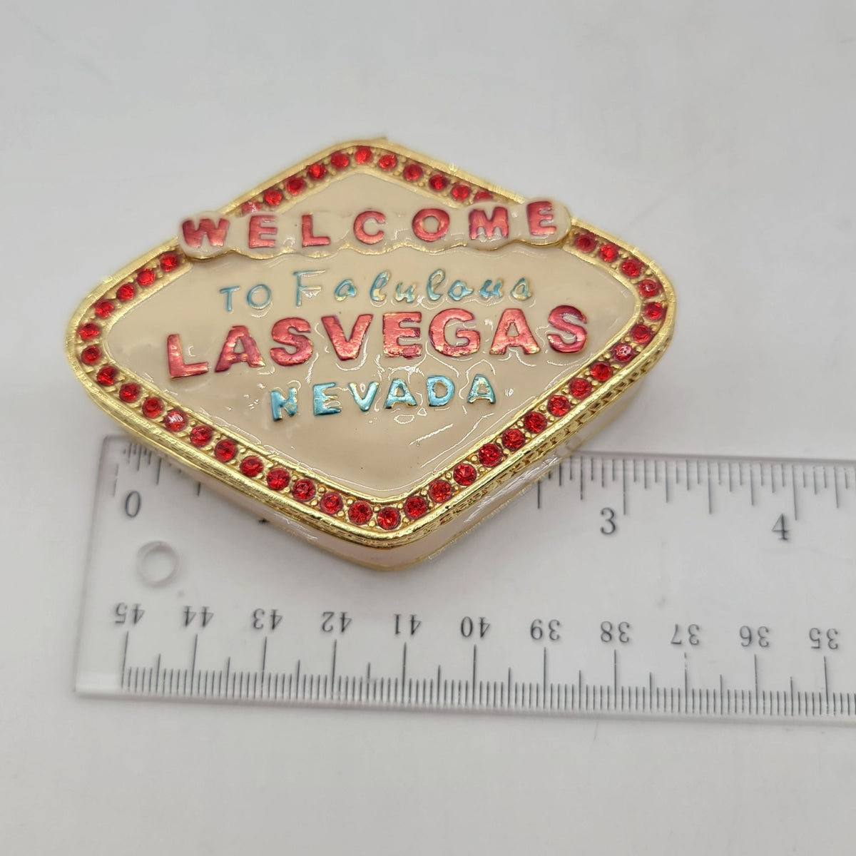 Objet d'art Welcome To Fabulous Las Vegas Trinket Box No. 11