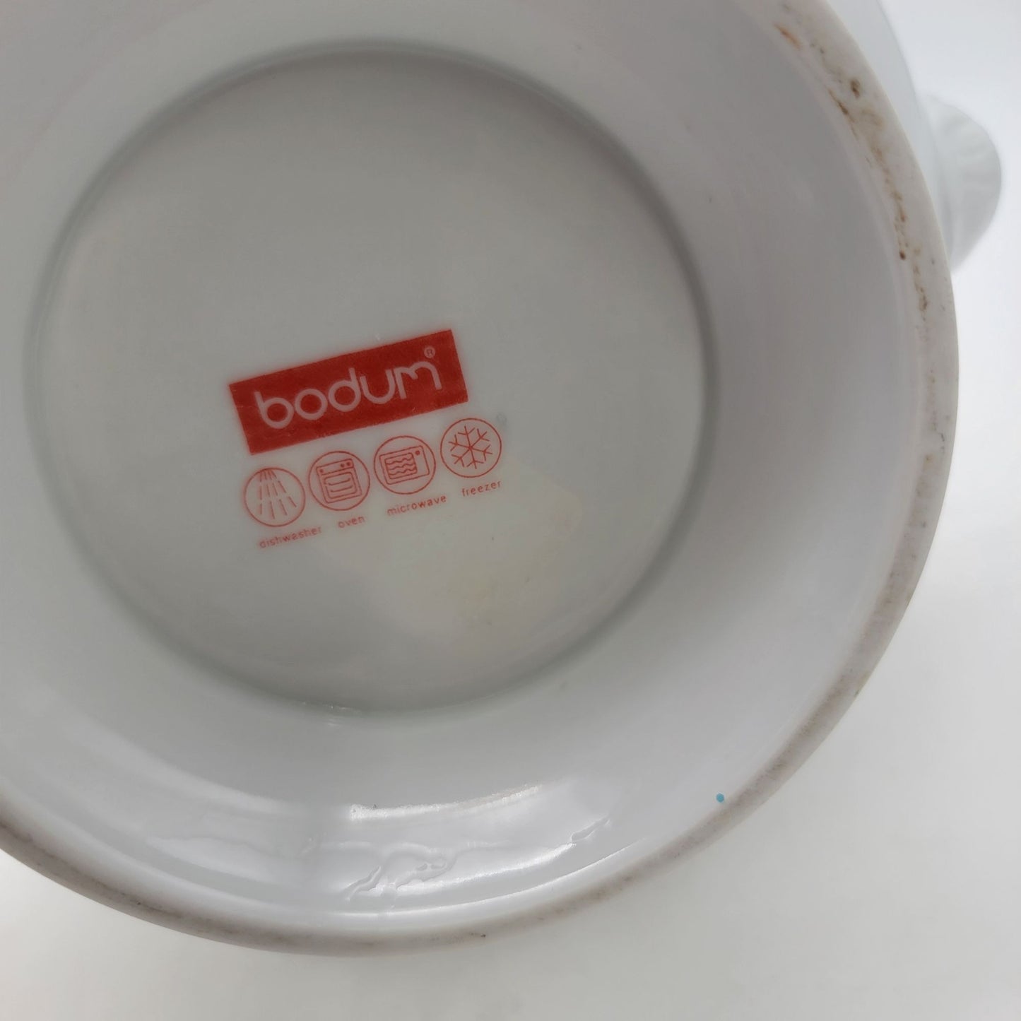 Bodum White Porcelain Lion Head Soup Tureen