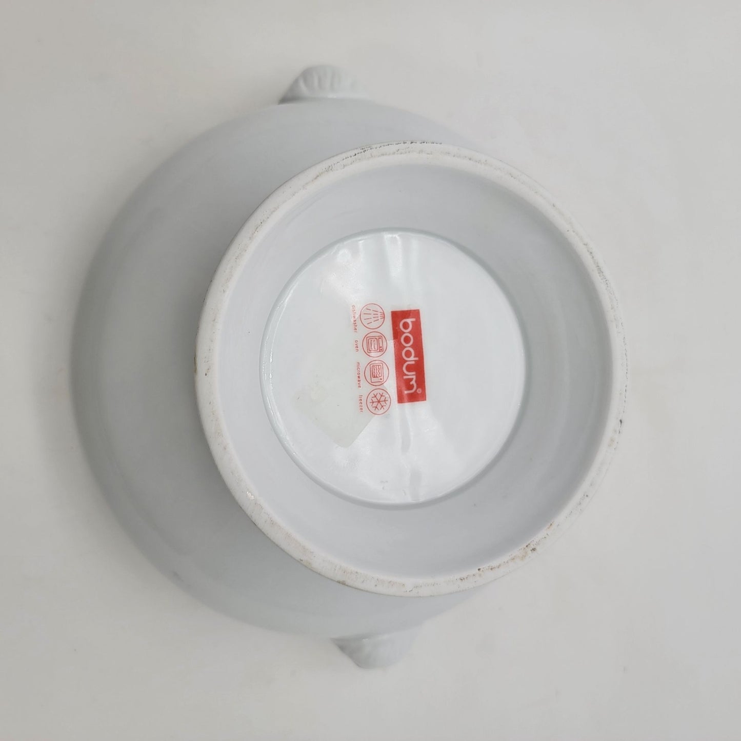 Bodum White Porcelain Lion Head Soup Tureen