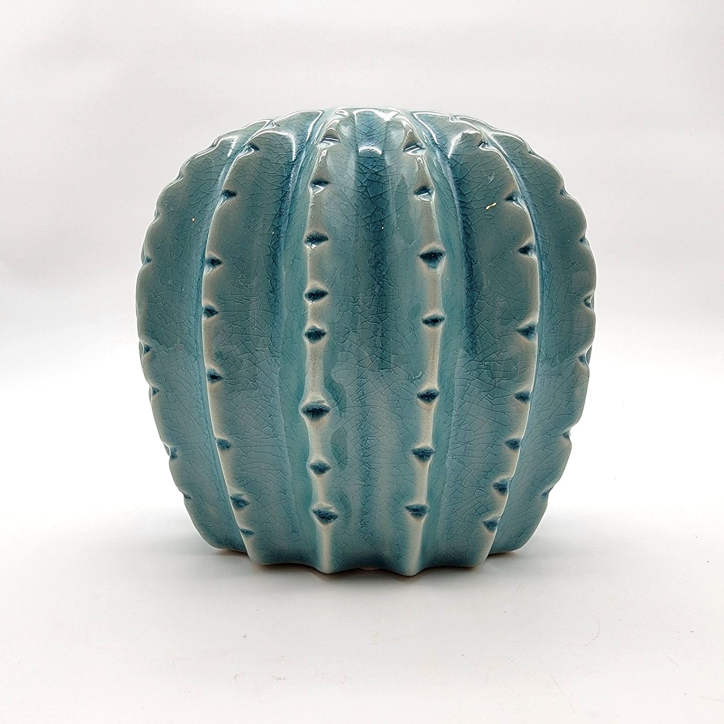 Pier 1 Savannah Sapphire Crackle Glaze Vase