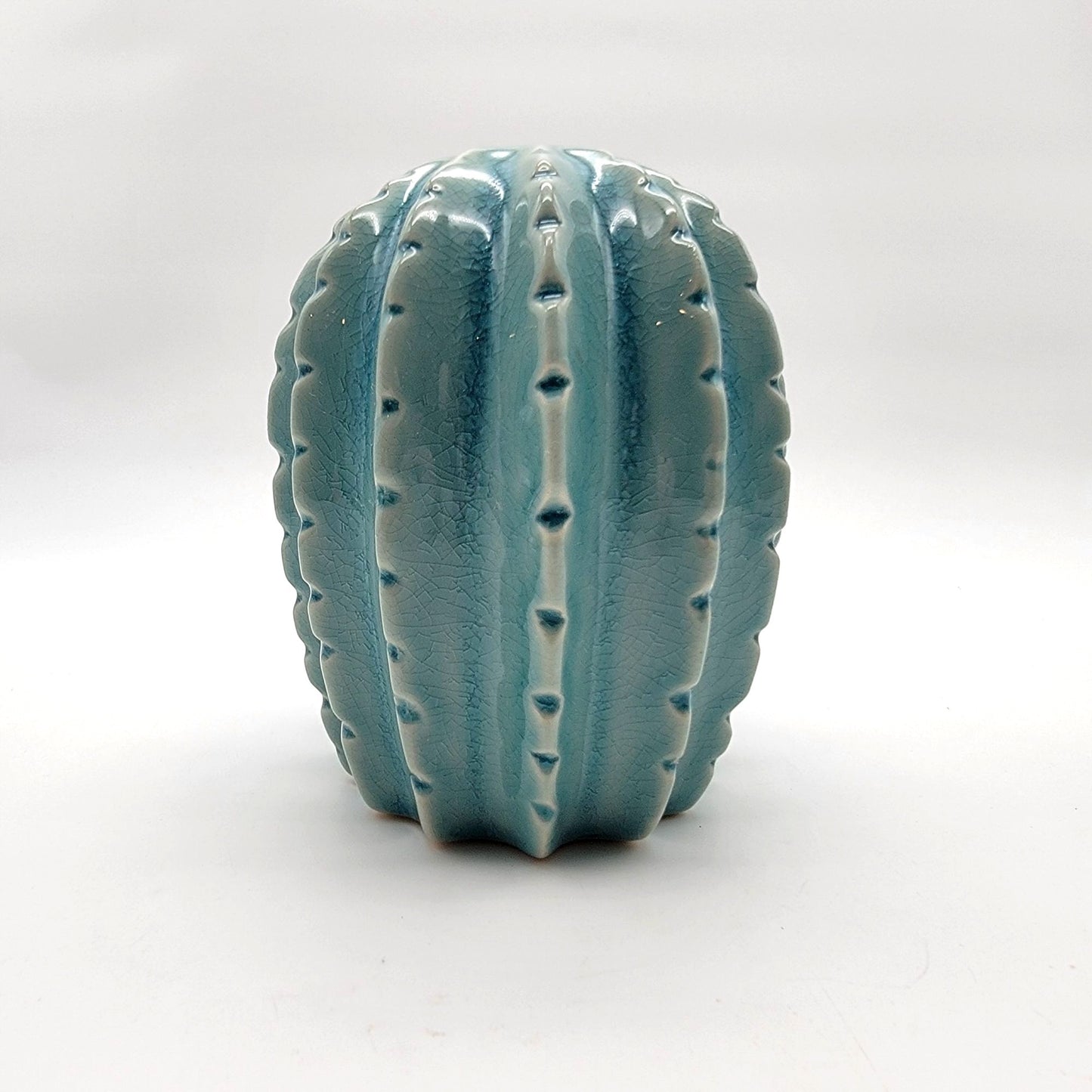 Pier 1 Savannah Sapphire Crackle Glaze Vase