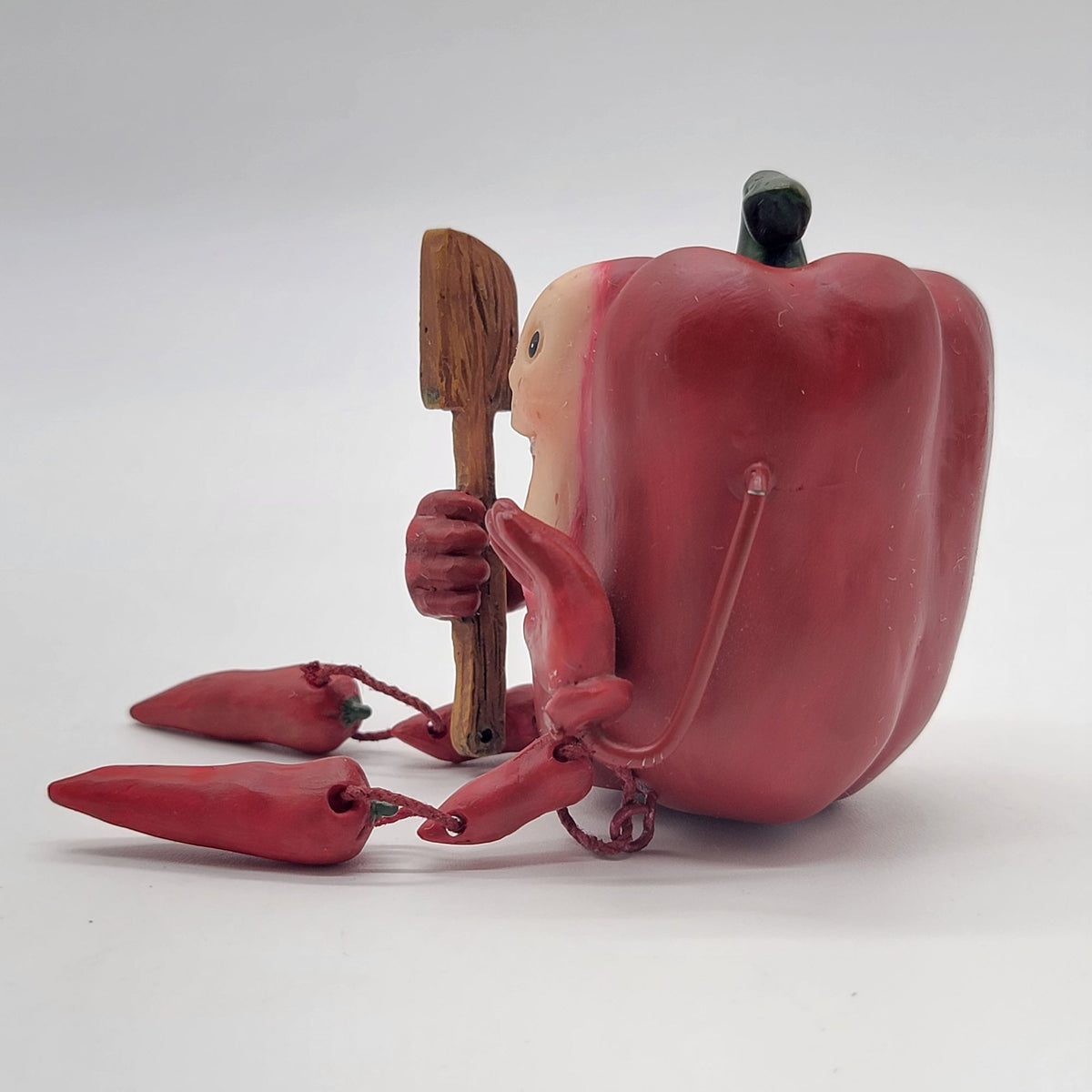 1980s Anthropomorphic Red Pepper Shelf Sitter