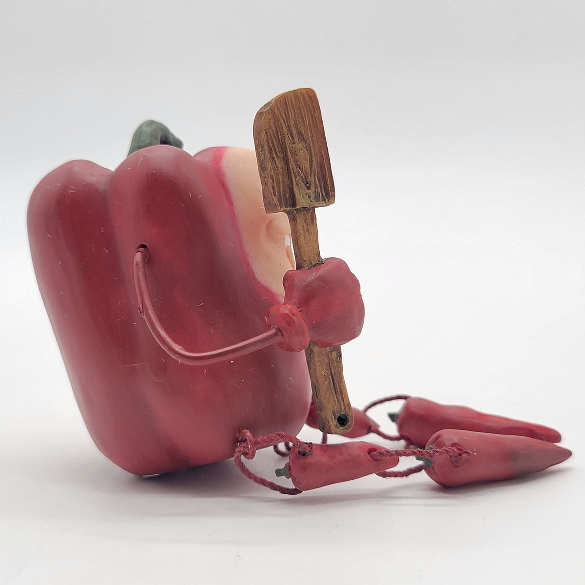 1980s Anthropomorphic Red Pepper Shelf Sitter