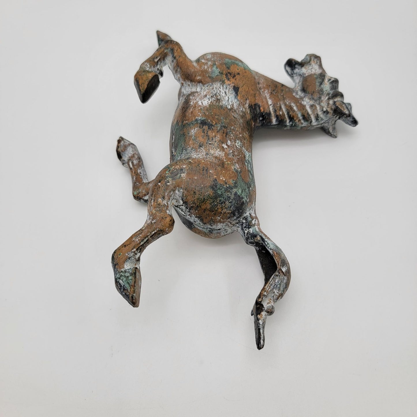 Patinated Bronze Sculpture of the Flying Horse of Gansu, China 20th Century