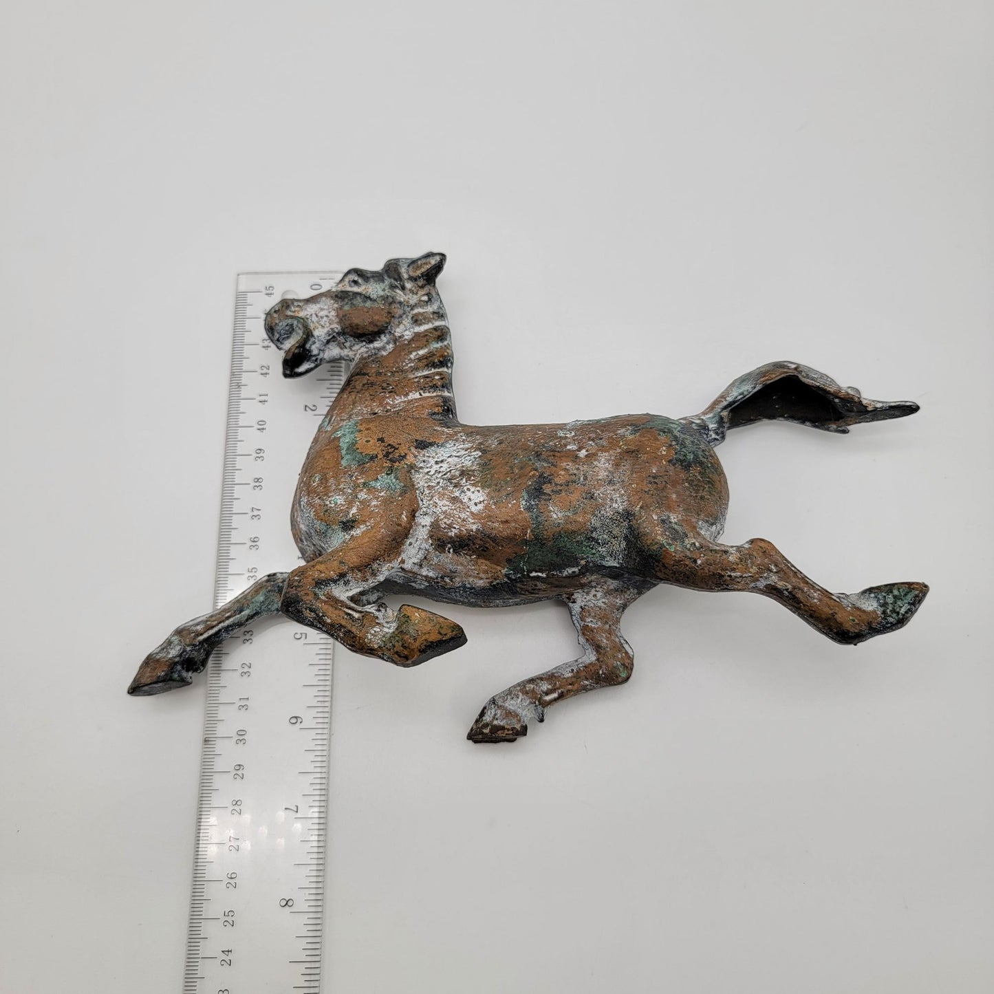 Patinated Bronze Sculpture of the Flying Horse of Gansu, China 20th Century