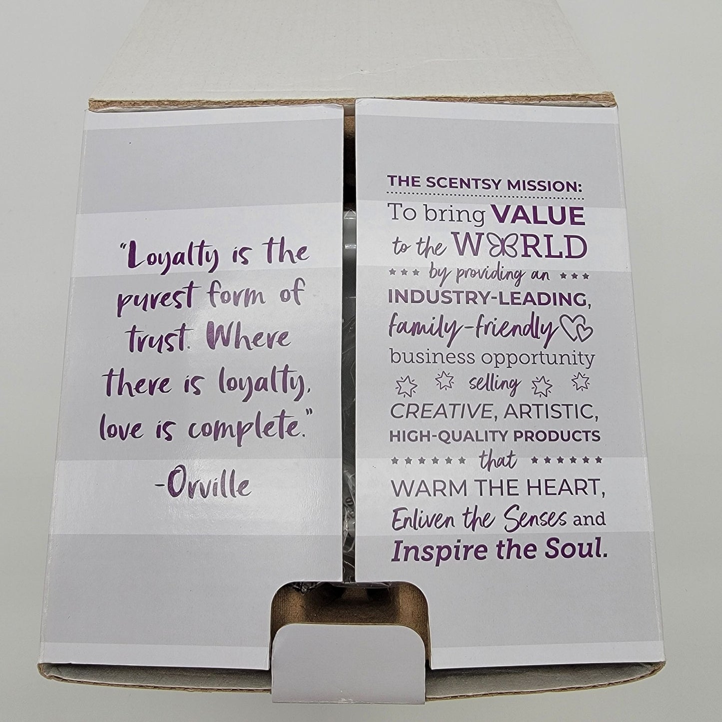 Retired Scentsy Keep Going Keep Growing Wax Warmer New with Box