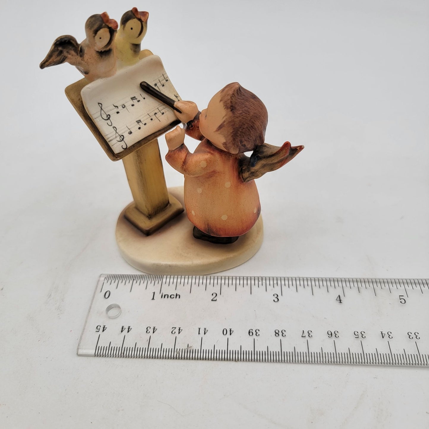 Goebel Hummel #169 Bird Duet Angel Figurine Full Bee Mark