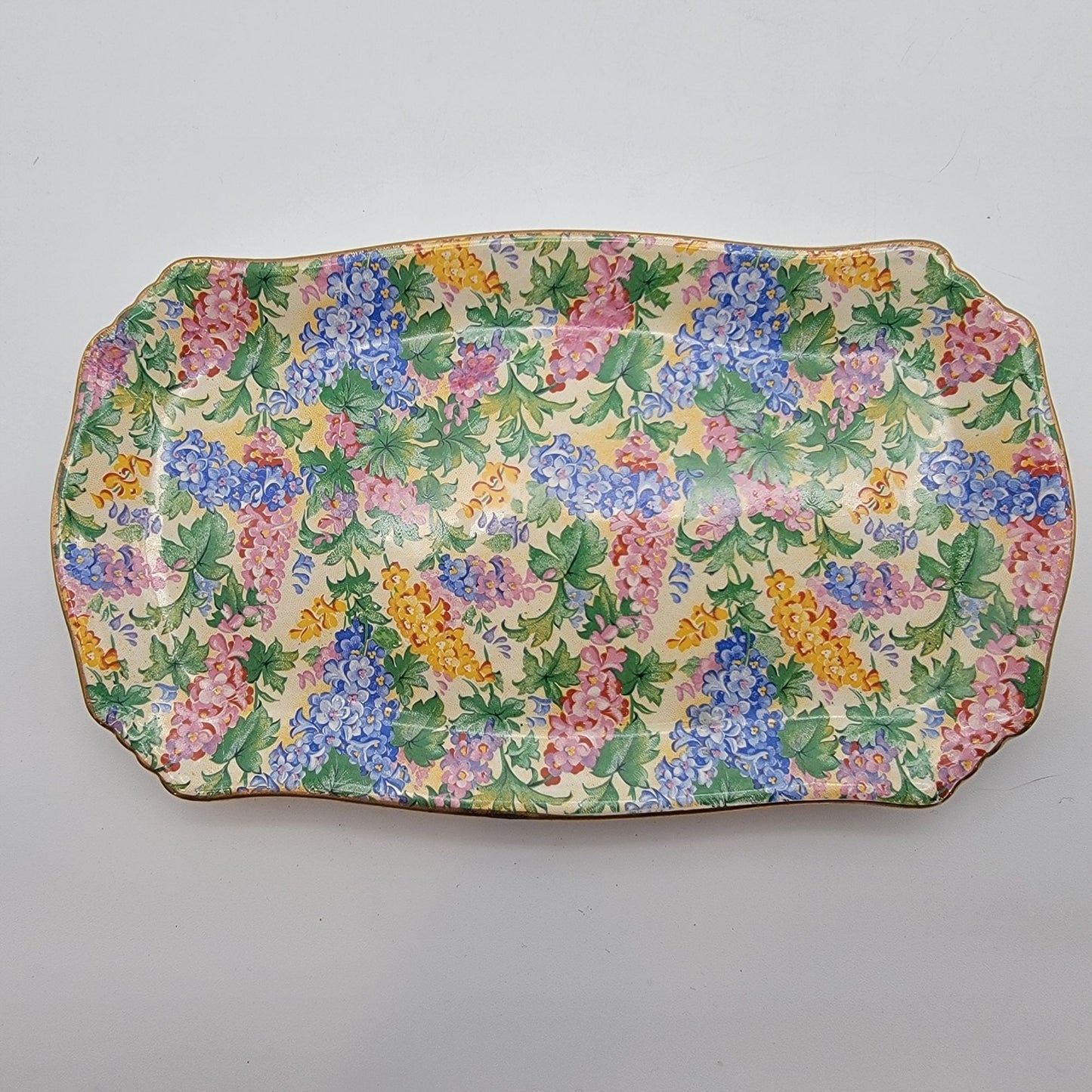 Vintage Royal Winton Somerset Chintz Ascot Tray