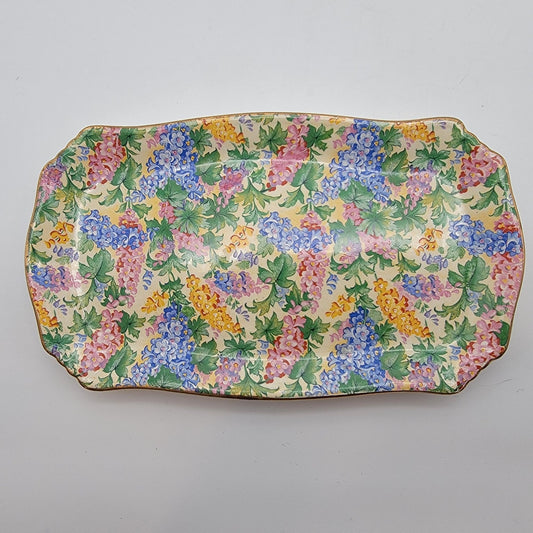 Vintage Royal Winton Somerset Chintz Ascot Tray