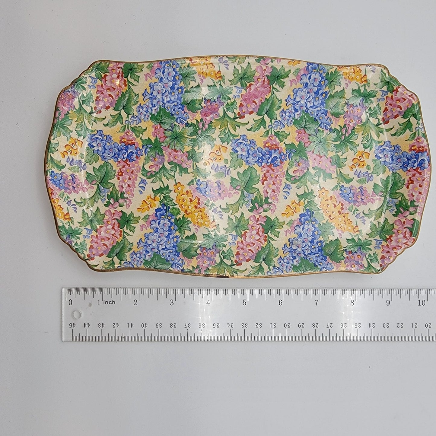 Vintage Royal Winton Somerset Chintz Ascot Tray