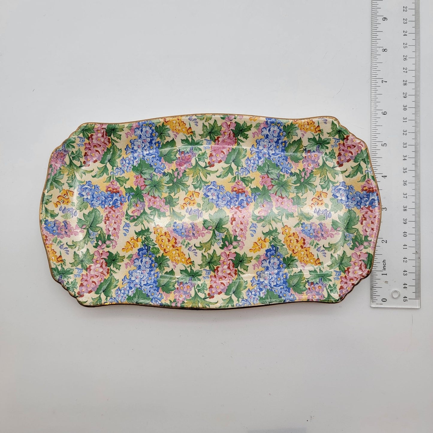 Vintage Royal Winton Somerset Chintz Ascot Tray