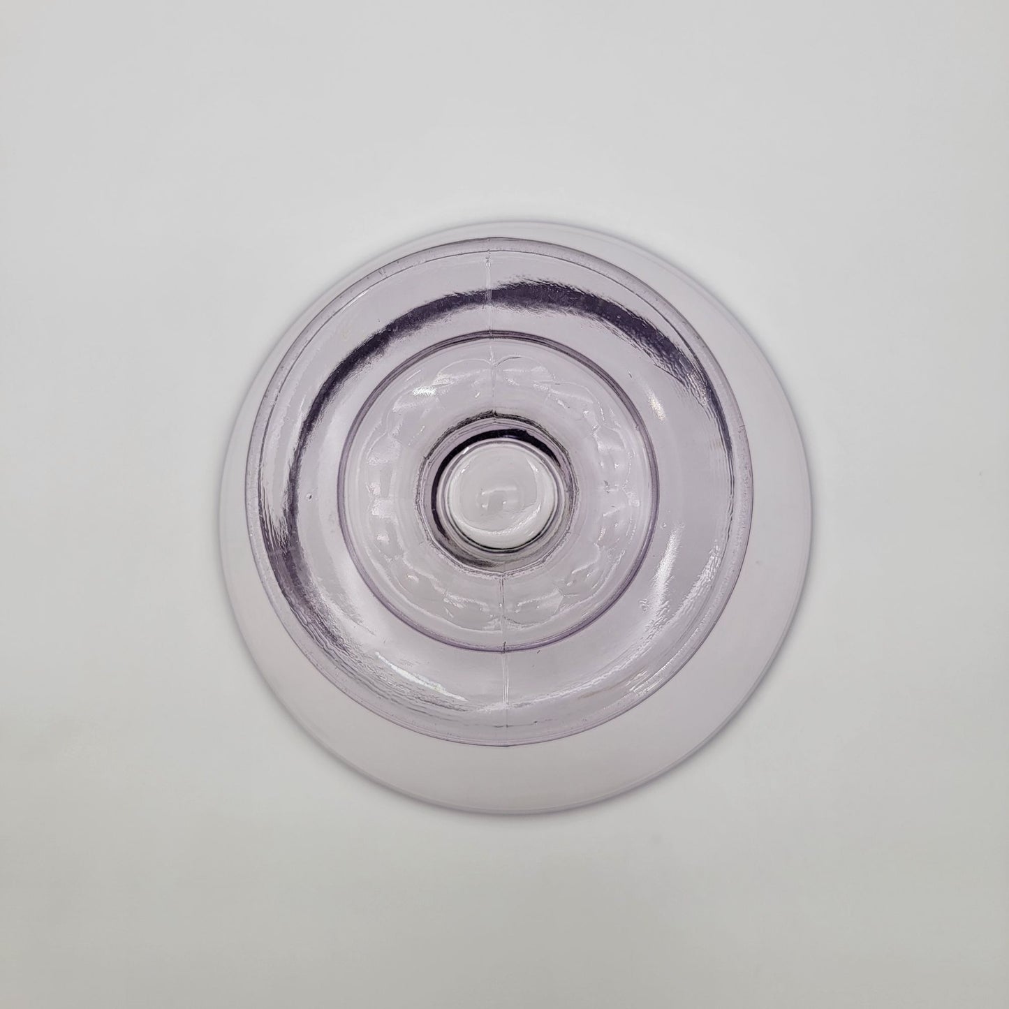 Antique EAPG Sun-Purple Footed Compote Glass Dish