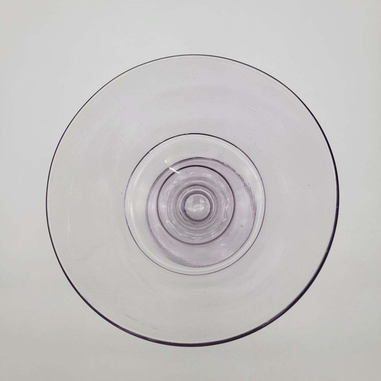 Antique EAPG Sun-Purple Footed Compote Glass Dish