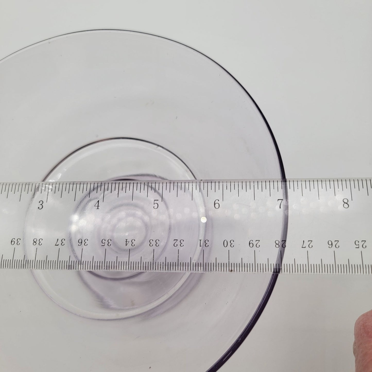 Antique EAPG Sun-Purple Footed Compote Glass Dish