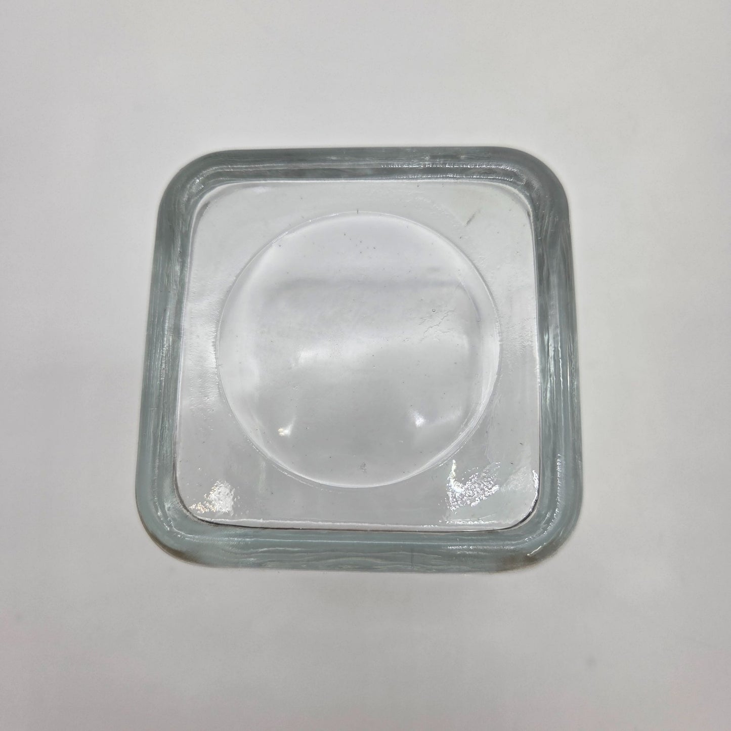 Fused Glass Bathroom Dresser Set Purple Orange Daisy