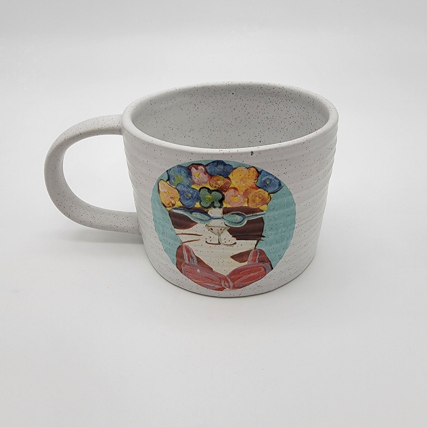 West Elm Pottery Tuxedo Cats Coffee Soup Mugs Set Of 2