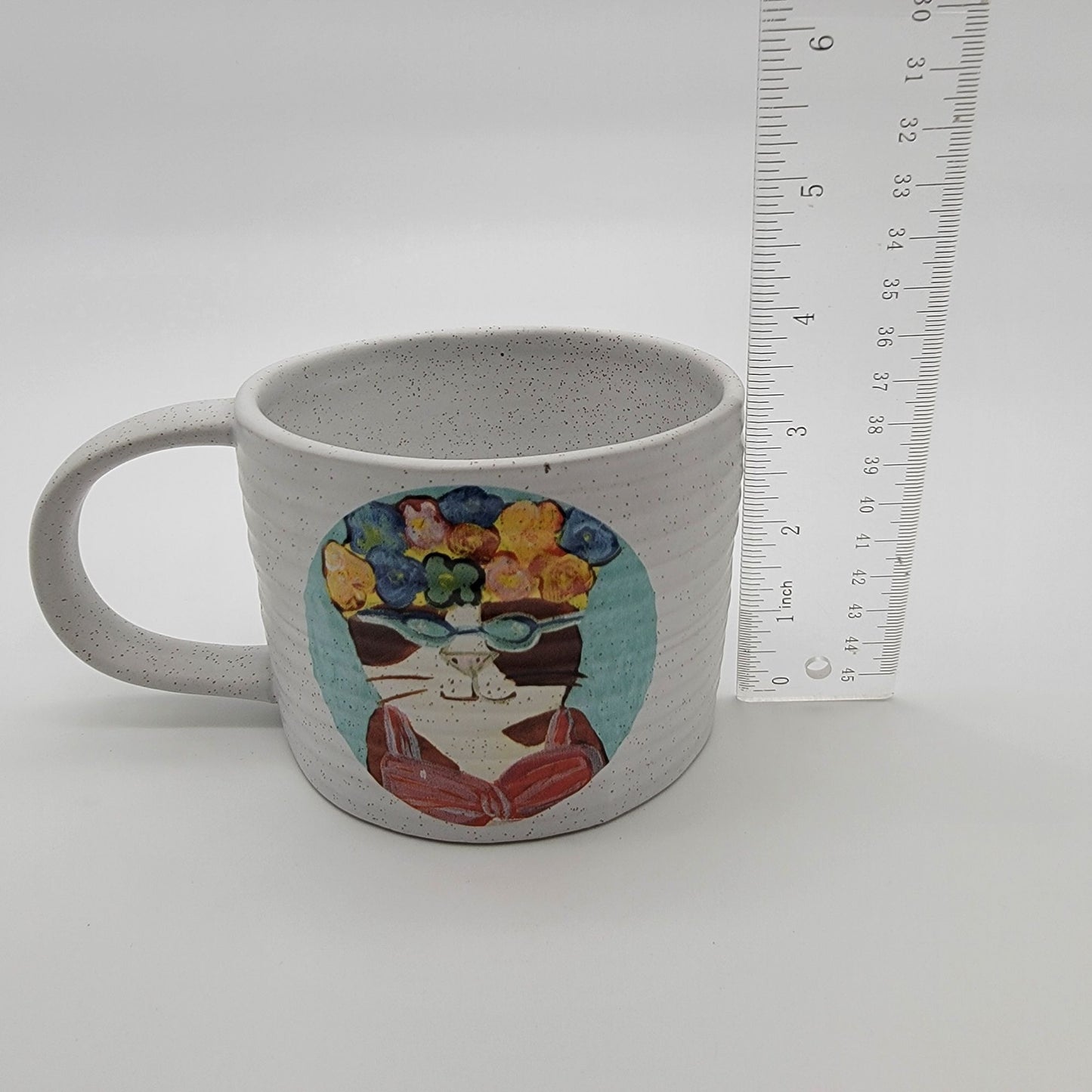 West Elm Pottery Tuxedo Cats Coffee Soup Mugs Set Of 2