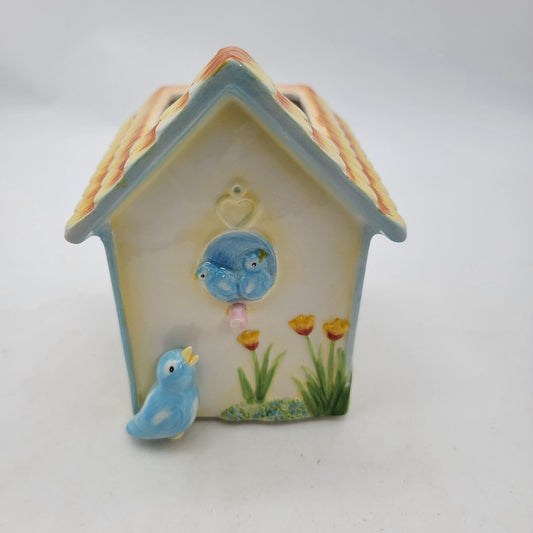 Perine Lowe Birdhouse Planter  "A Mothers Voice Is Music To Her Children"  Child To Cherish