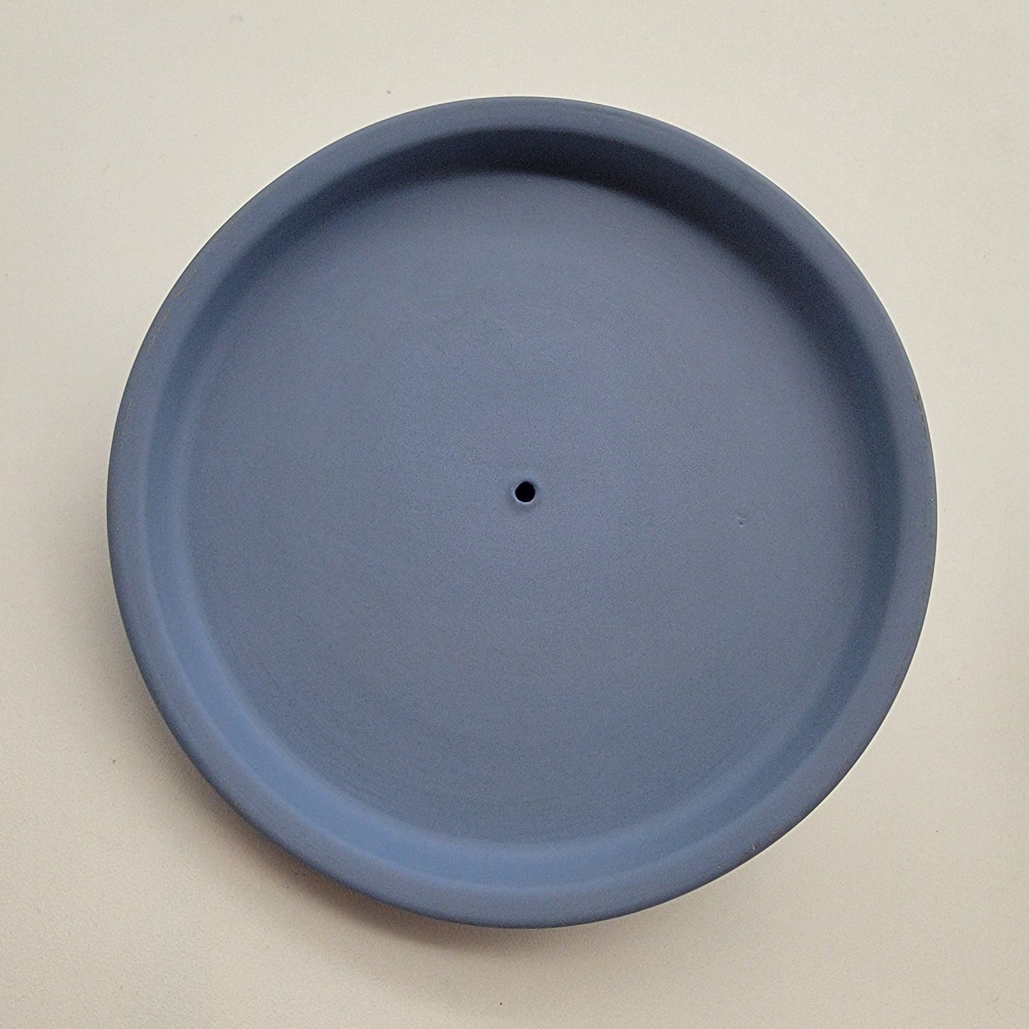 Vintage Wedgwood Blue Jasperware Grape Vine Trinket Jar
