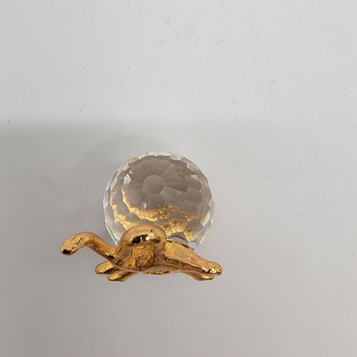 Vintage Lencia Star Austrian Crystal Mouse Figurine With Box