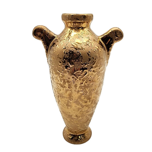 Vintage Weeping Gold Vase