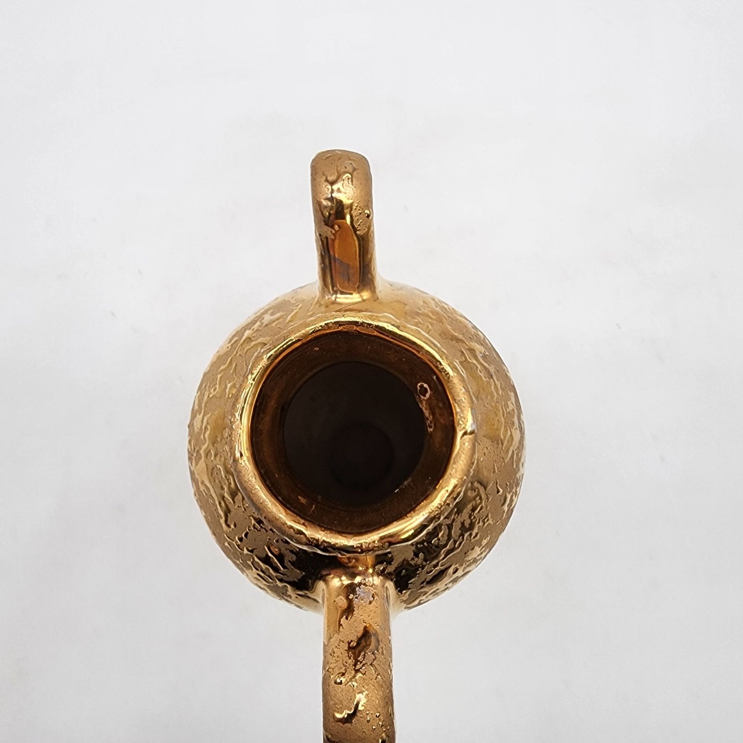 Vintage Weeping Gold Vase