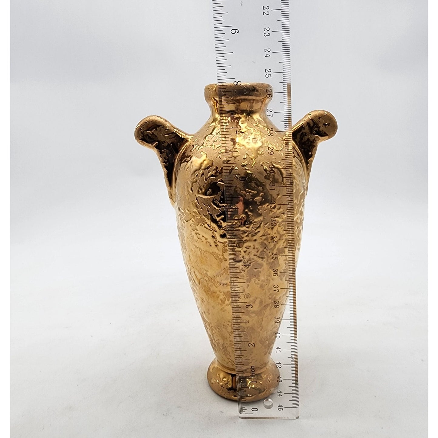 Vintage Weeping Gold Vase