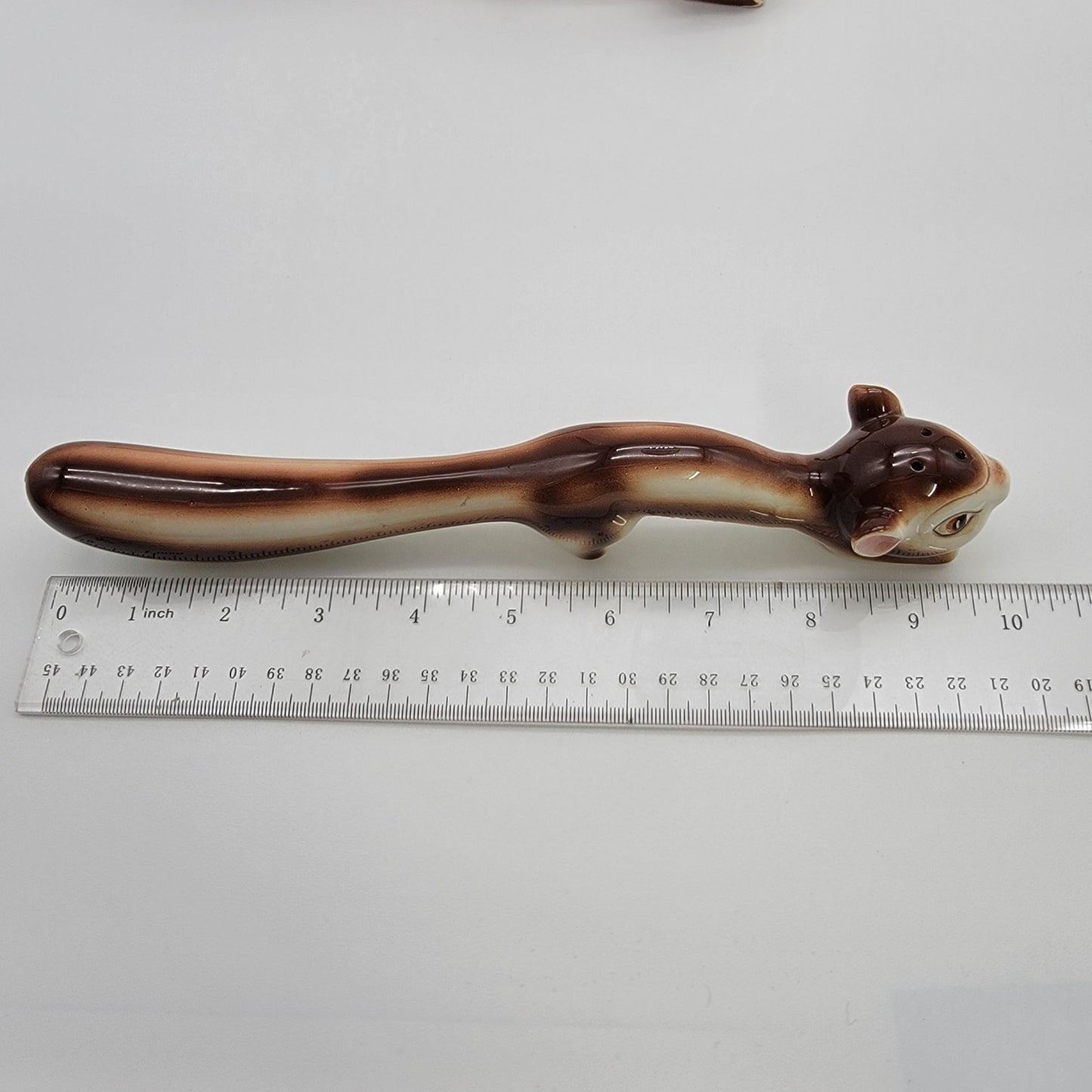 Vintage Long Boy Squirrel Salt & Pepper Shakers