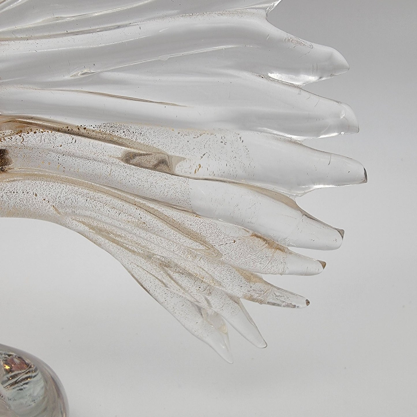 Vintage Murano Glass Fish Sculpture
