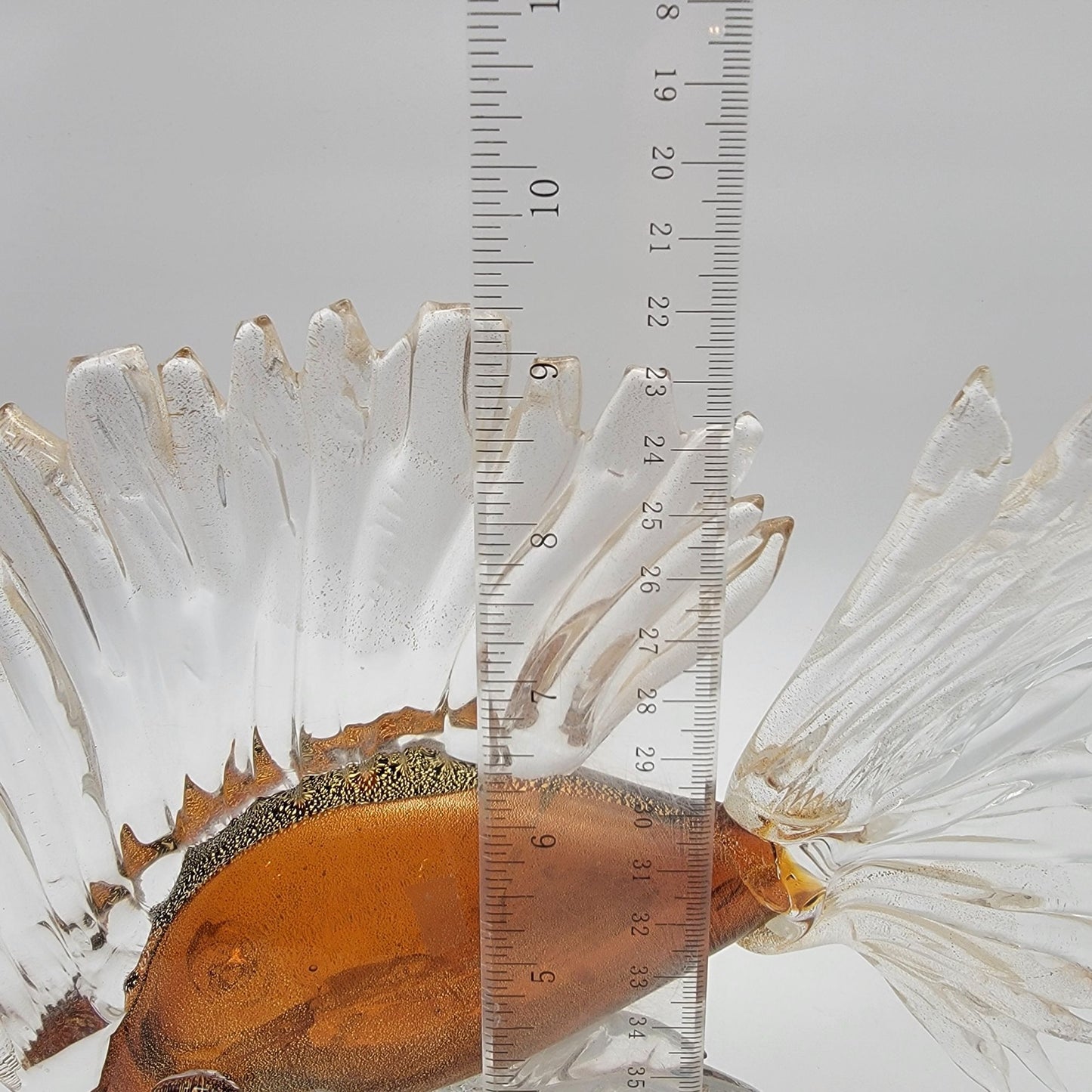 Vintage Murano Glass Fish Sculpture