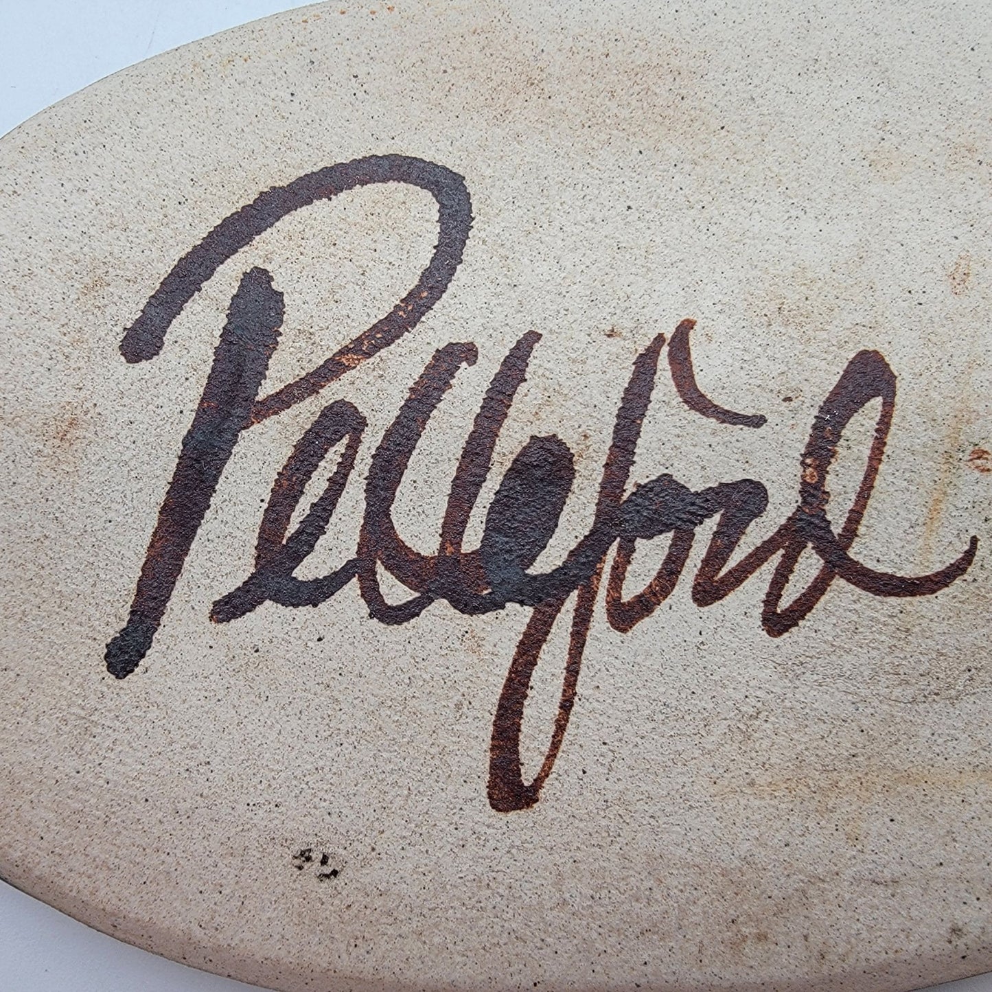 Petteford Pottery Signed Trivet