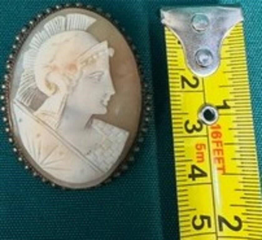 Antique Warrior Mars Cameo