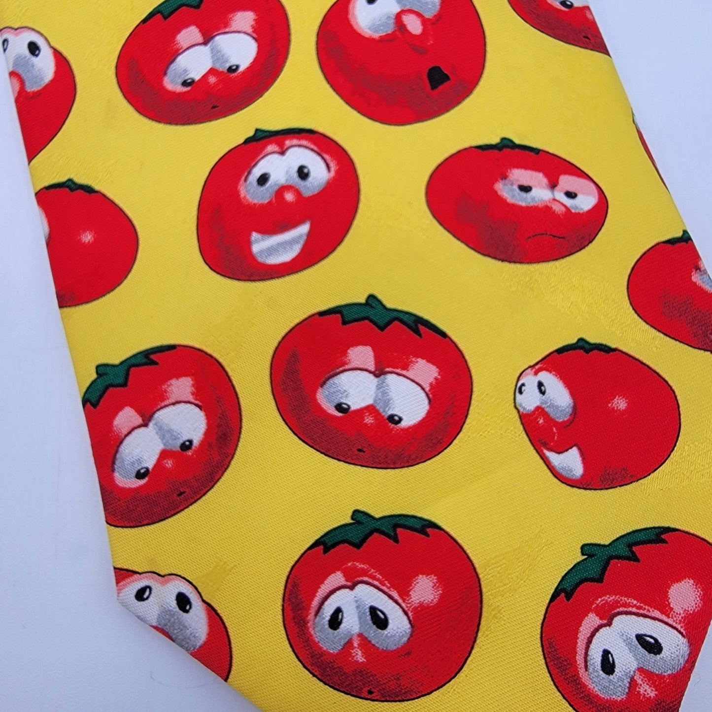 VeggieTales Bob The Tomato Yellow Novelty Tie