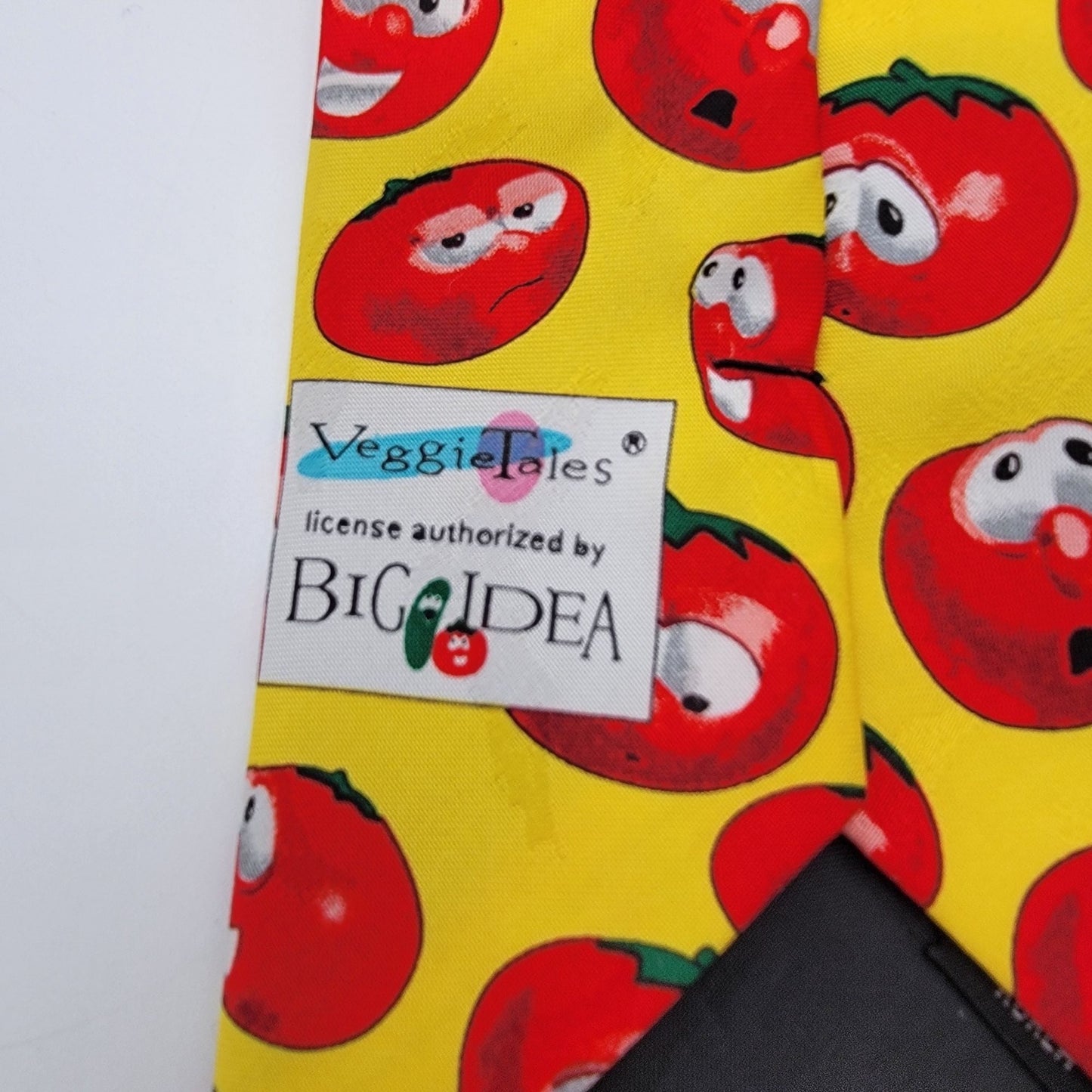 VeggieTales Bob The Tomato Yellow Novelty Tie