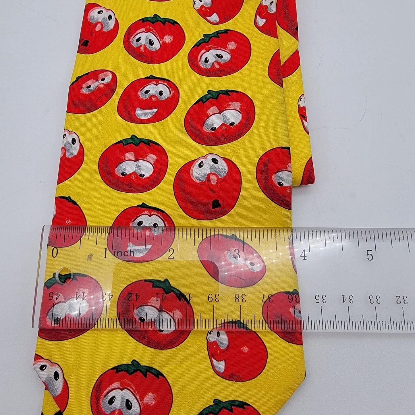 VeggieTales Bob The Tomato Yellow Novelty Tie