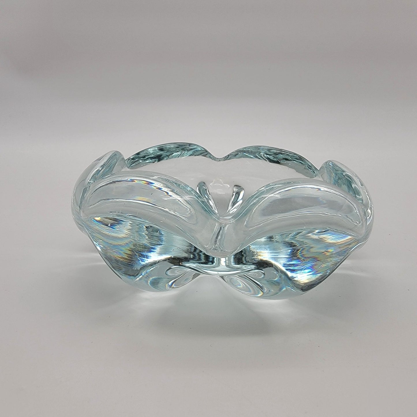 Orrefors Stella Polaris Glass Bowl By Vicke Lindstrand