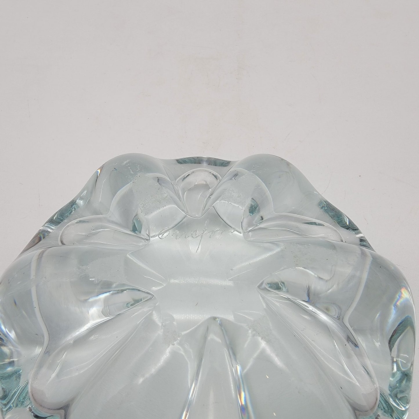 Orrefors Stella Polaris Glass Bowl By Vicke Lindstrand