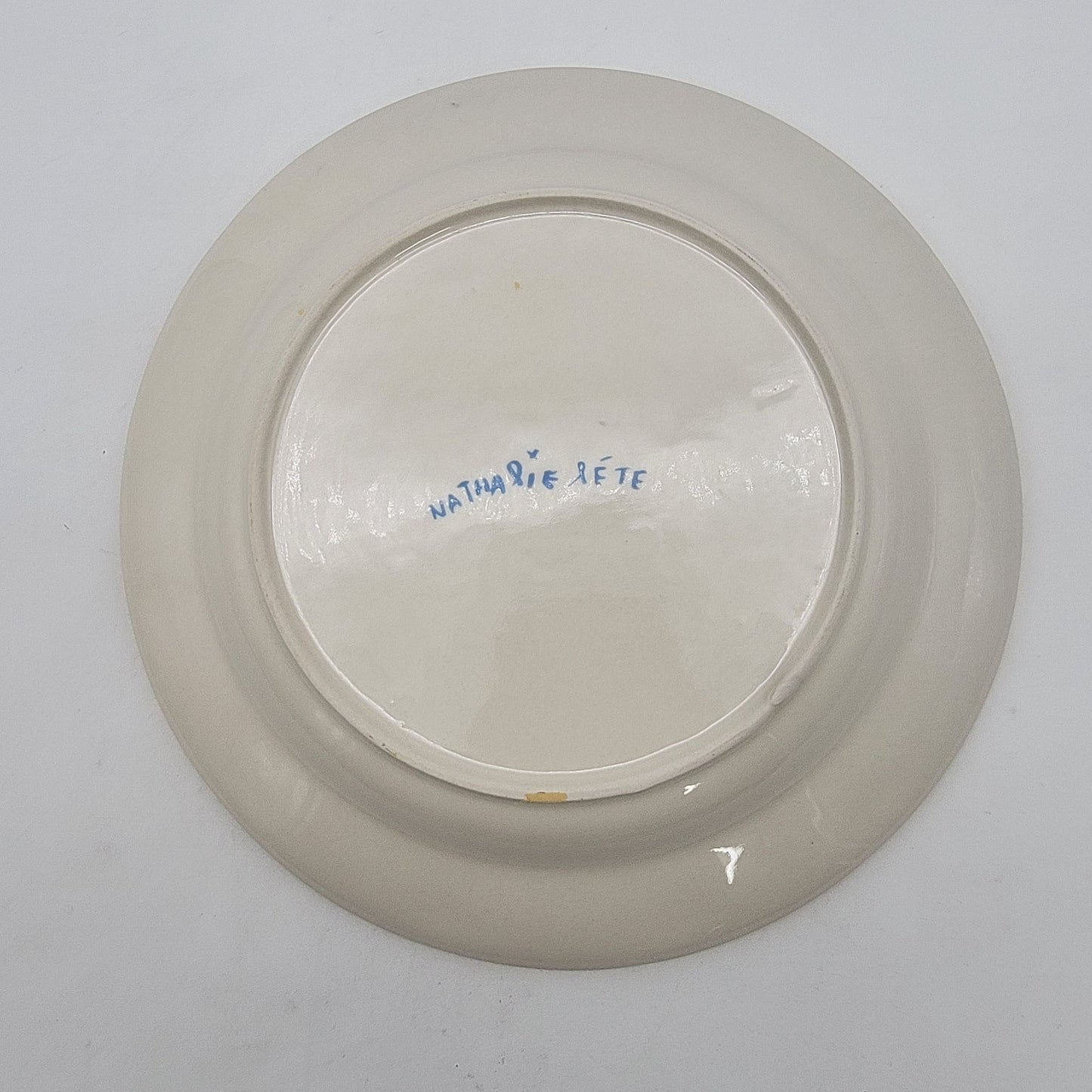 Anthropologie Nathalie Lete Forever Wedding Flower Plate Dish