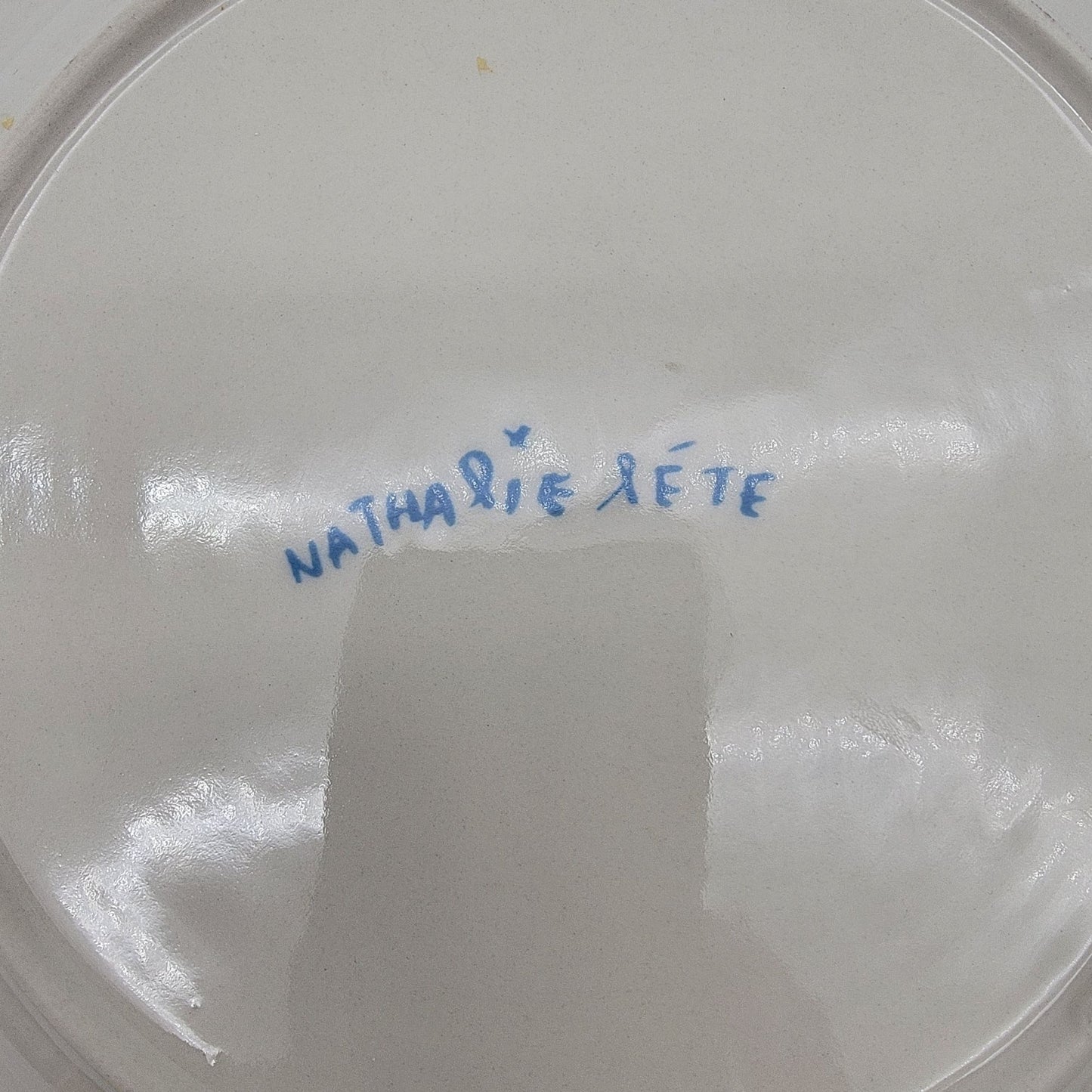 Anthropologie Nathalie Lete Forever Wedding Flower Plate Dish