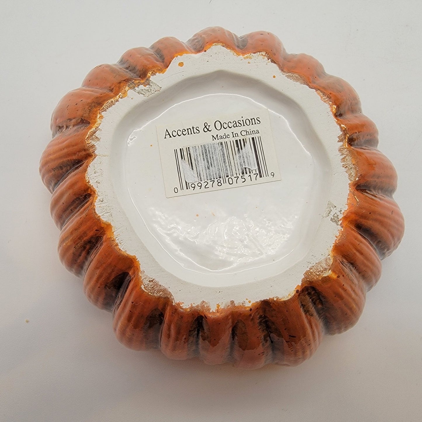 Accents & Occasions Pumpkin Lidded Candy Dish
