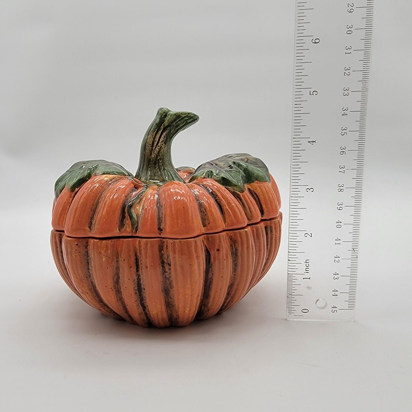 Accents & Occasions Pumpkin Lidded Candy Dish