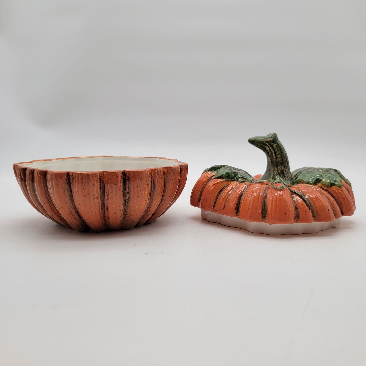 Accents & Occasions Pumpkin Lidded Candy Dish