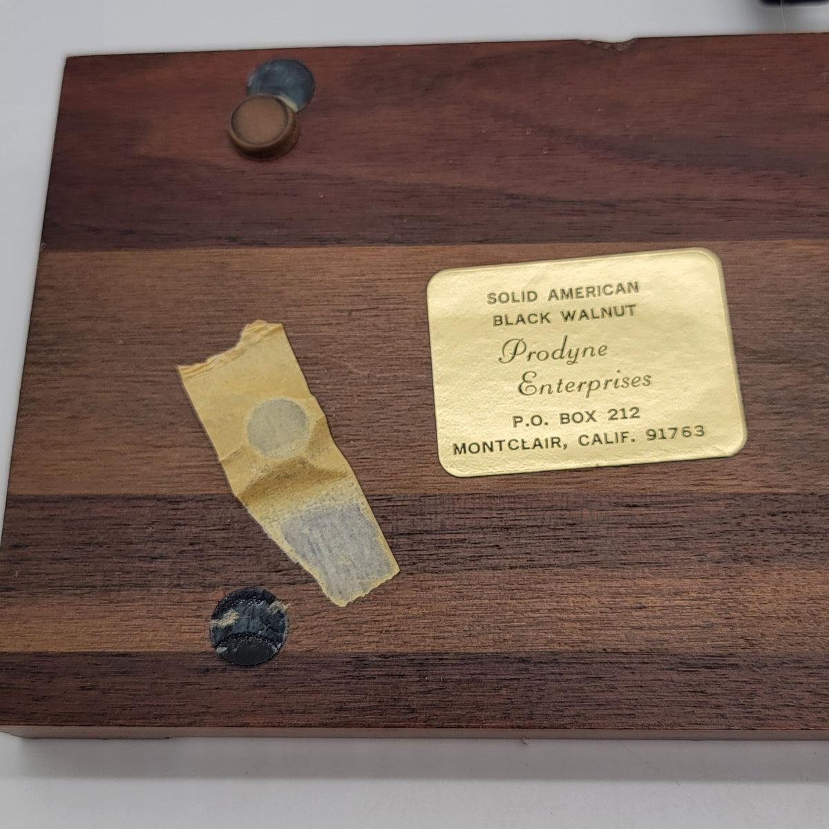 Mid Century Black Walnut Cheese Slicer