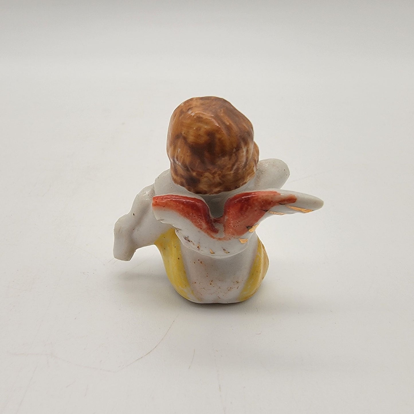 Pair of MIK Occupied Japan Porcelain Cherub Figurines - 1 As Found