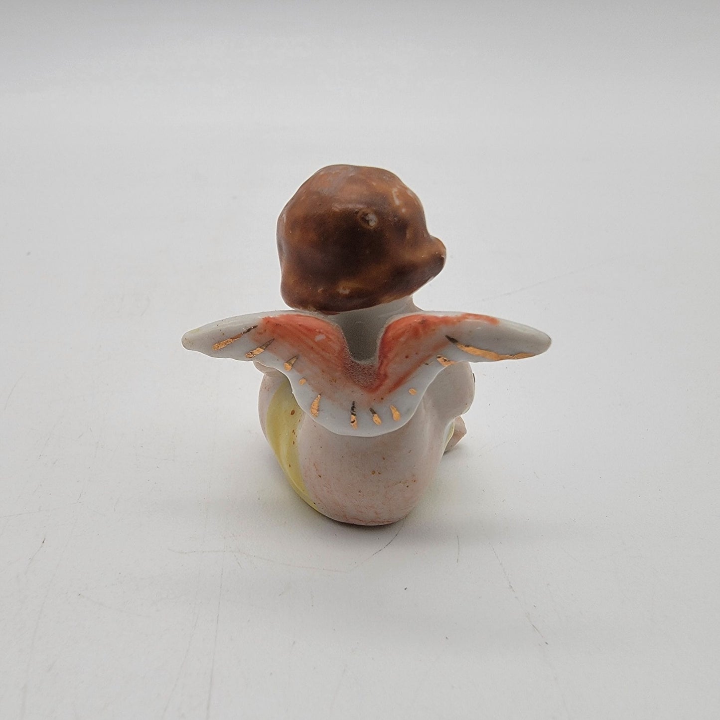 Pair of MIK Occupied Japan Porcelain Cherub Figurines - 1 As Found
