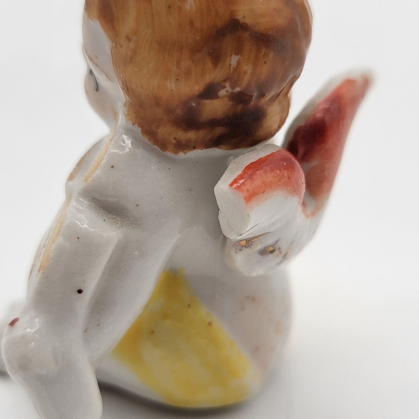 Pair of MIK Occupied Japan Porcelain Cherub Figurines - 1 As Found