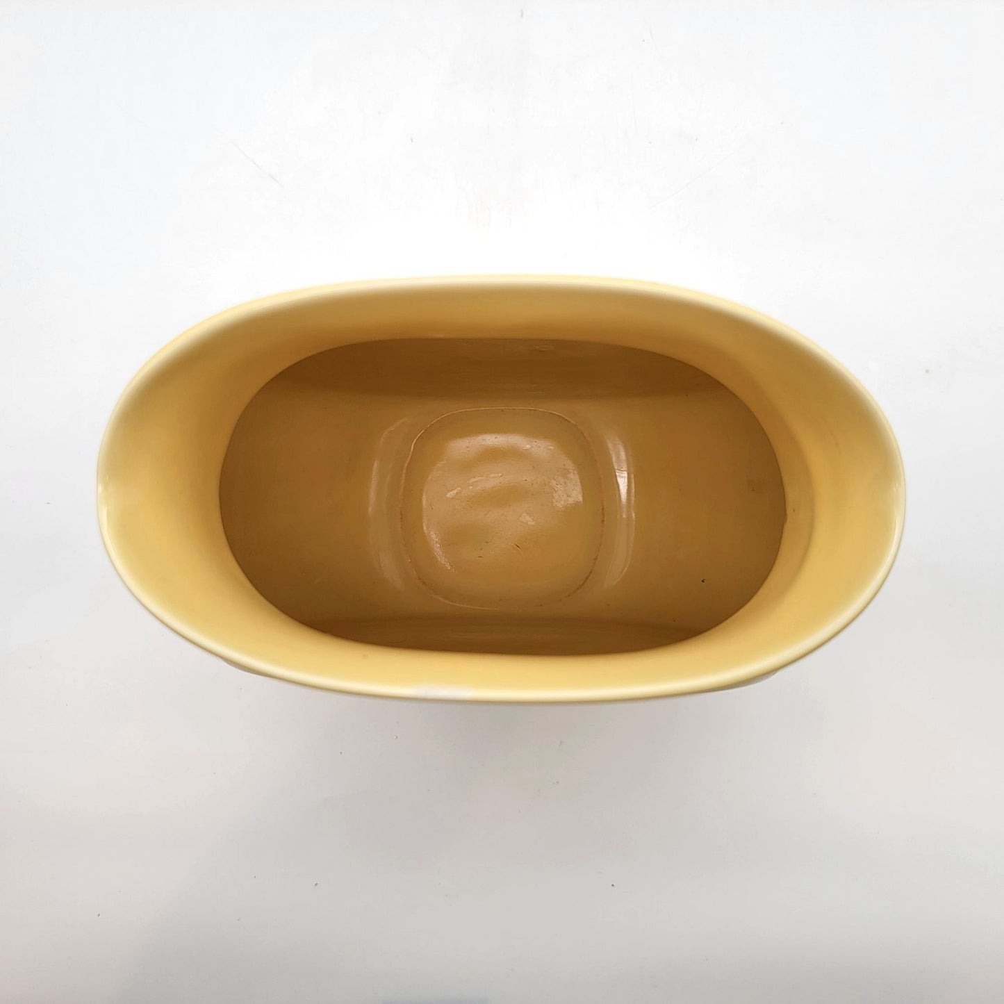 Vintage Yellow Fiesta Millennium II Disc Vase 0438