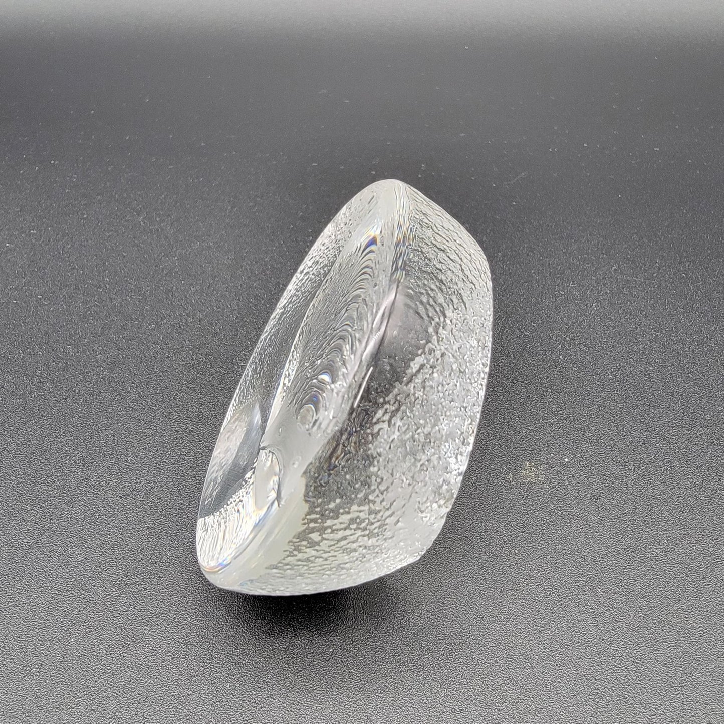 Mats Jonasson Crystal Hedgehog Paperweight MJ Sweden 2187