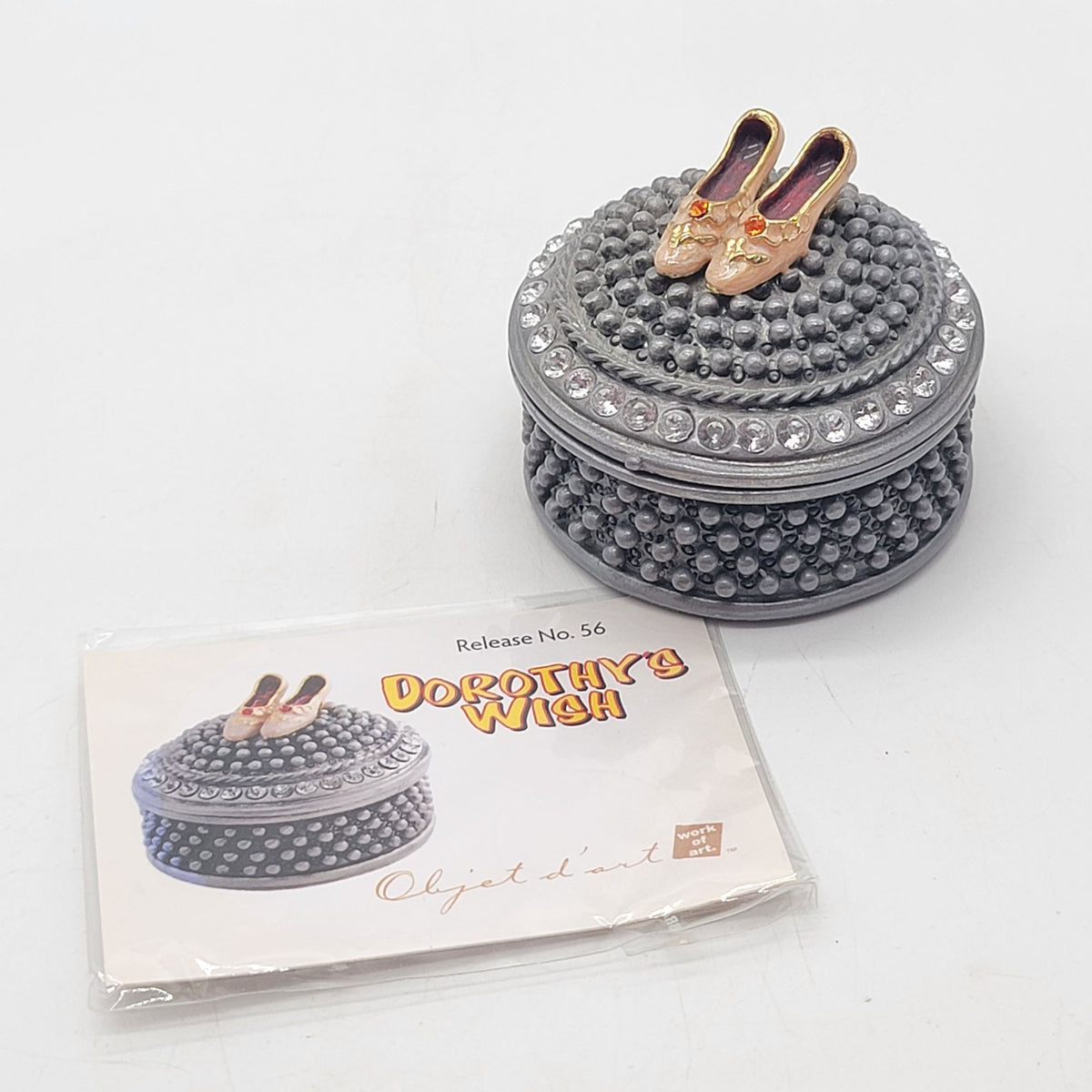 Objet d'art Dorothy's Wish Trinket Box No. 56