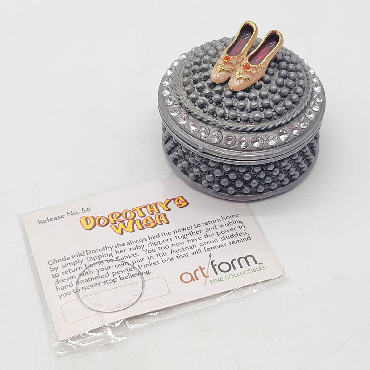 Objet d'art Dorothy's Wish Trinket Box No. 56